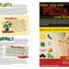 pizza and cheeseburger poster