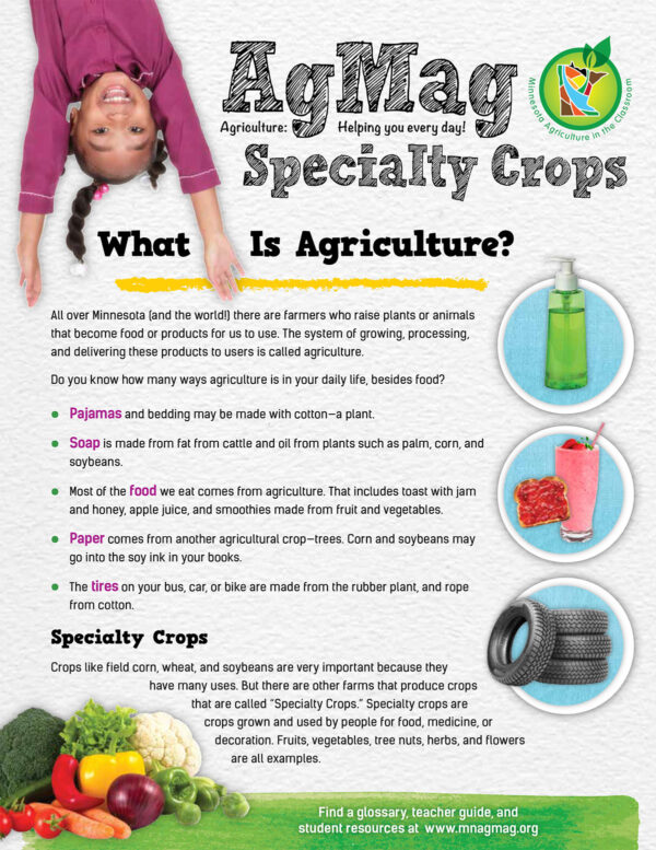 specialty crops infographic