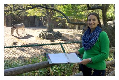 Dr. Compart, zoo nutritionist