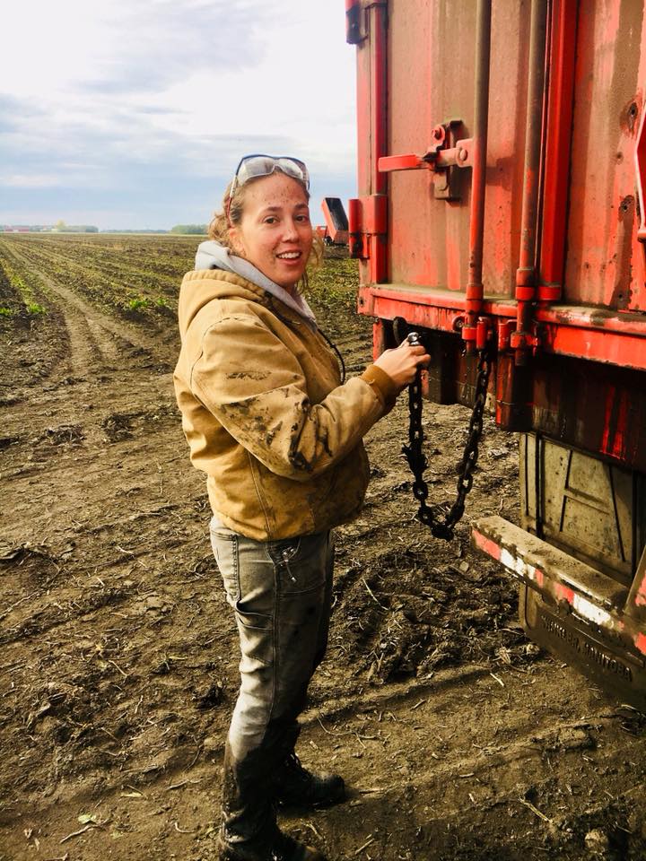 Woman Farmer in Field