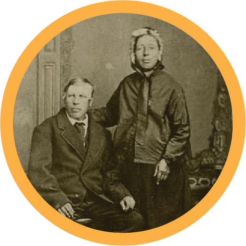 Portrait of Wendelin and Julianna Grimm