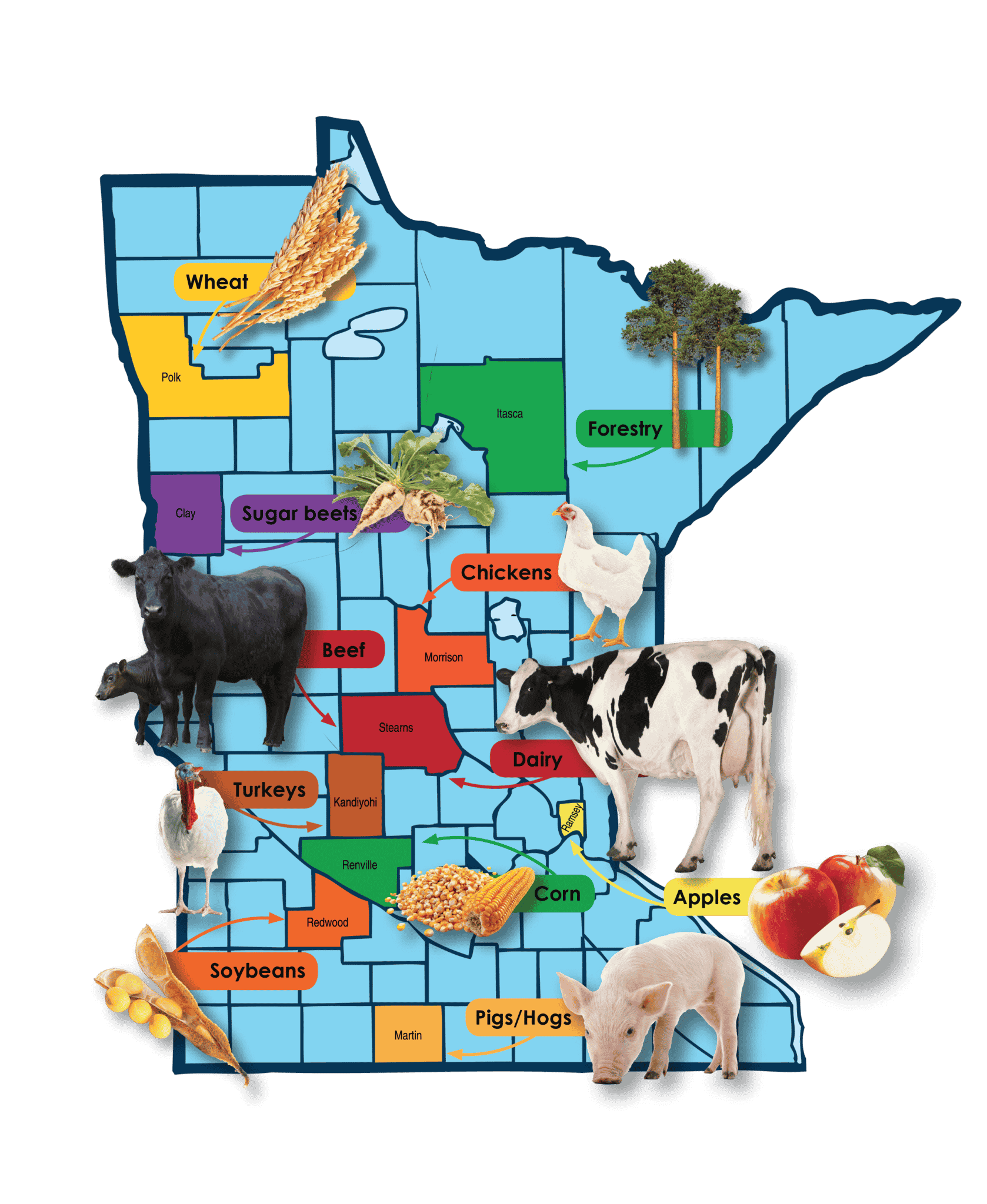 Minnesota Counties – MN Ag Mag