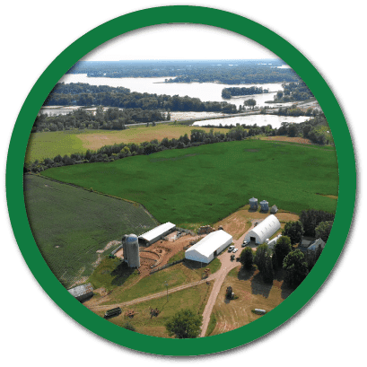 Aerial of Farm