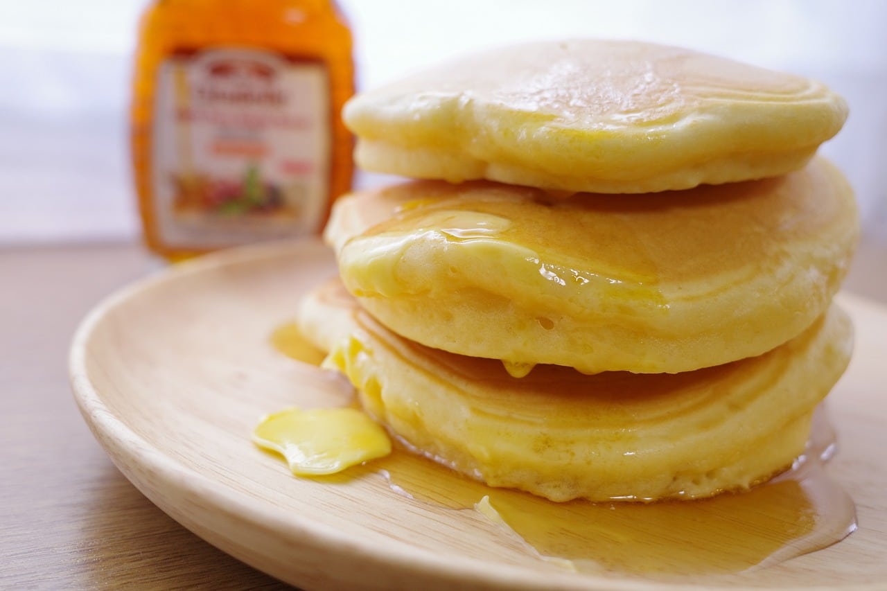 Maple Syrup on Pancakes