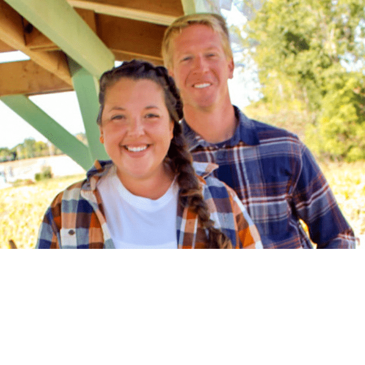 Rich and Lucie pumpkin farm