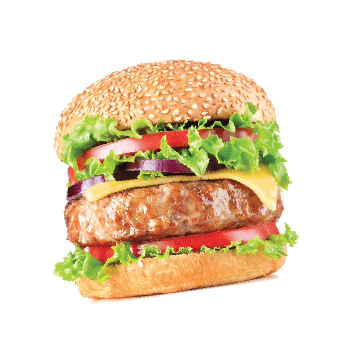 Pork Burger with Toppings