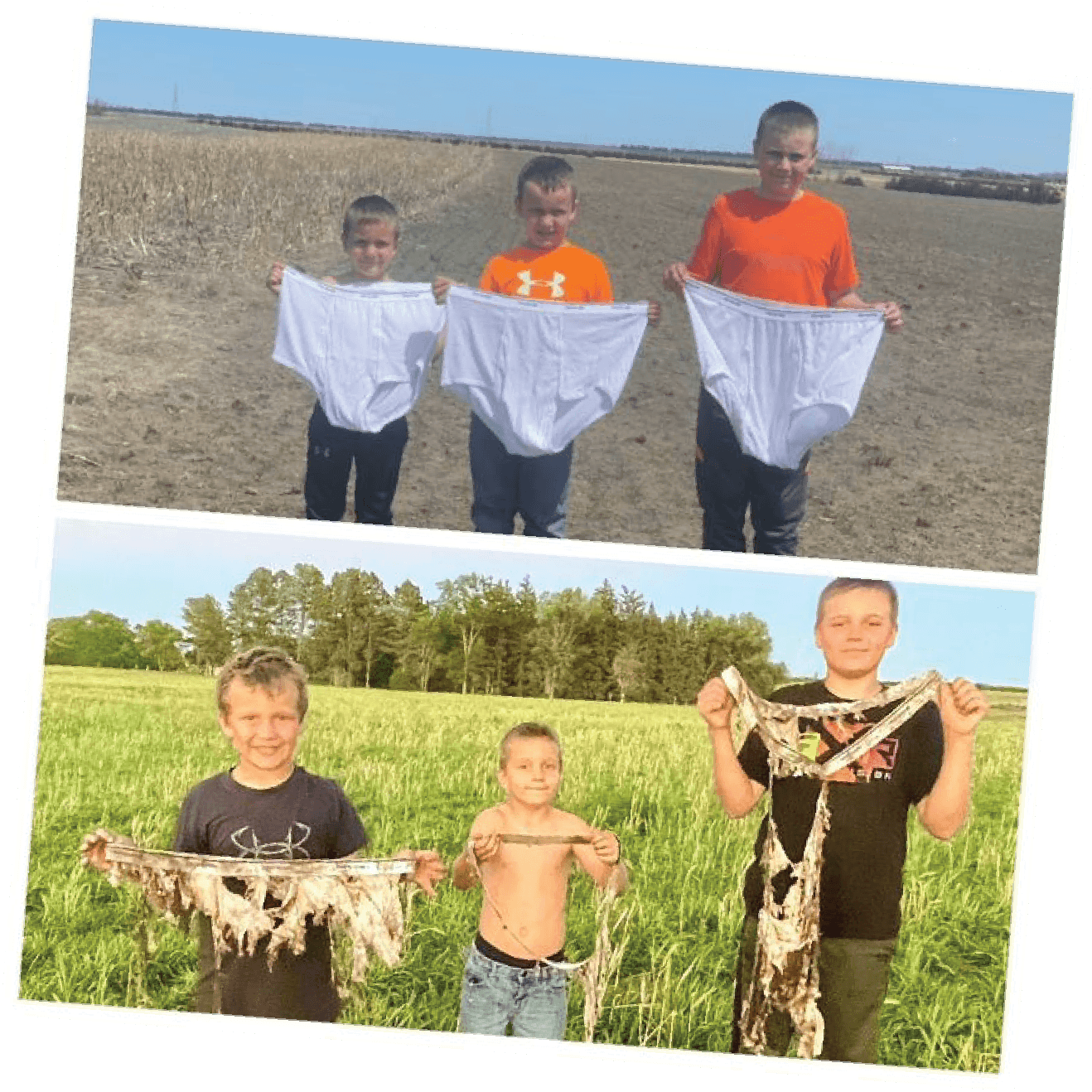 Soil Your Undies Challenge Submitted Photo