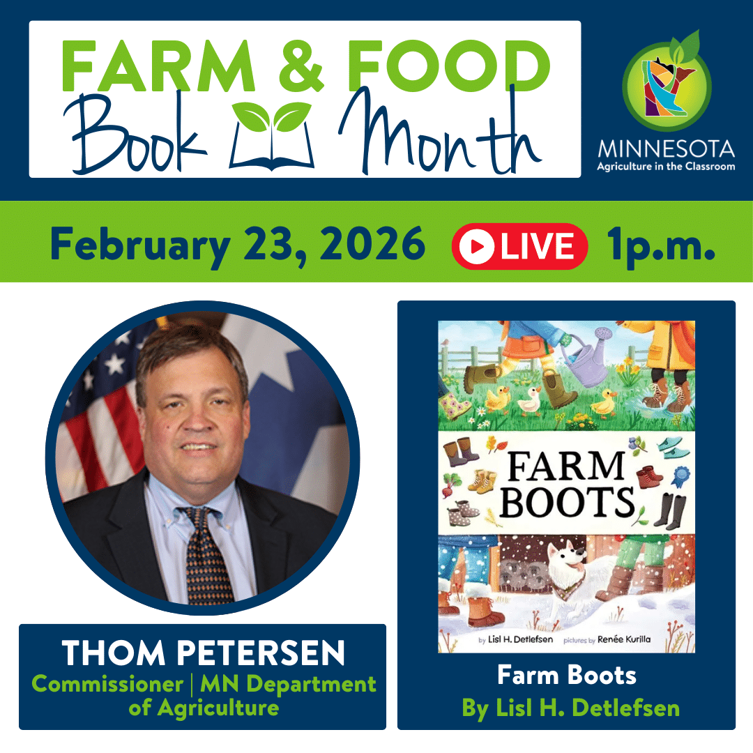 Farm and Food Book Month reading with Thom Petersen on February 23
